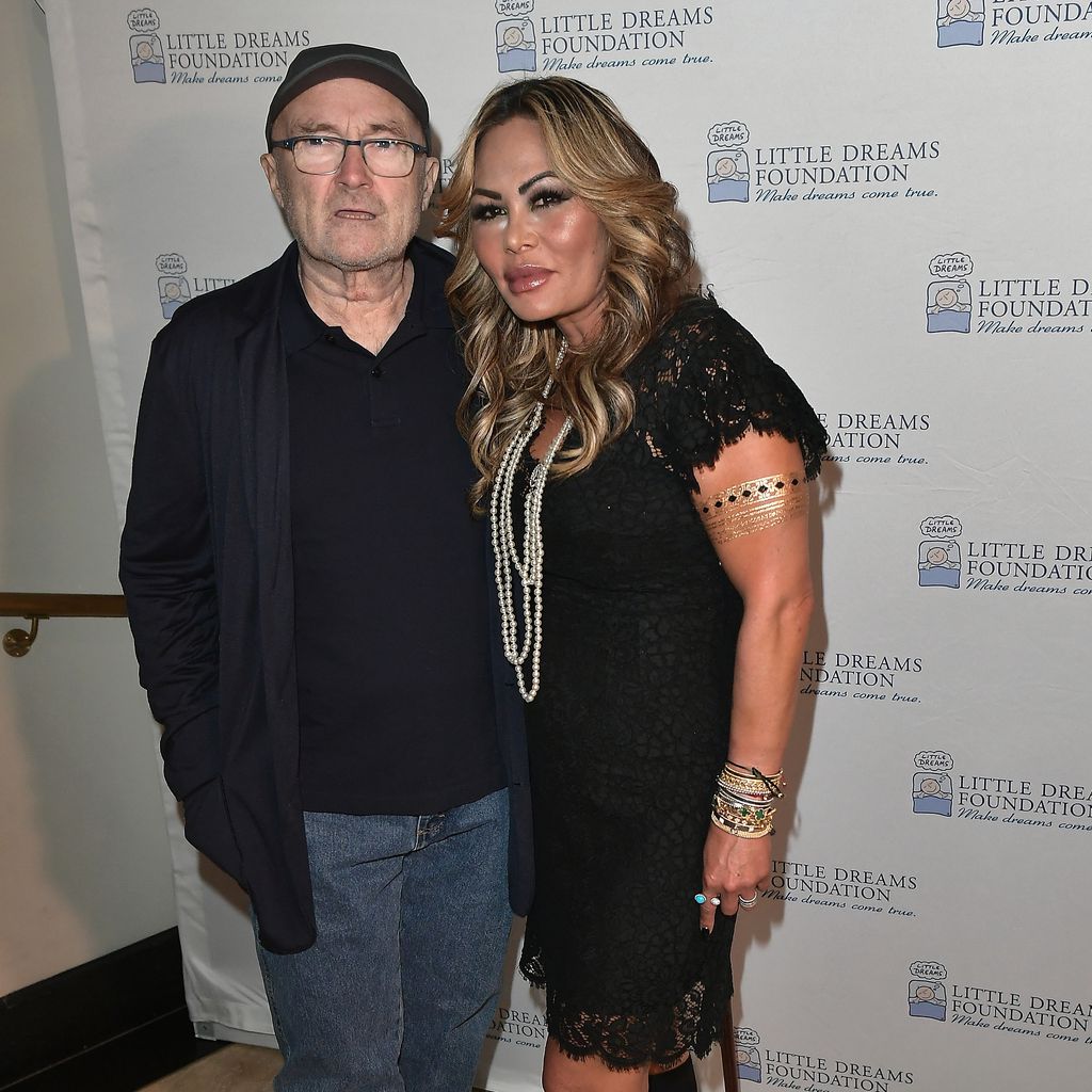 Phil Collins und Orianne Cevey