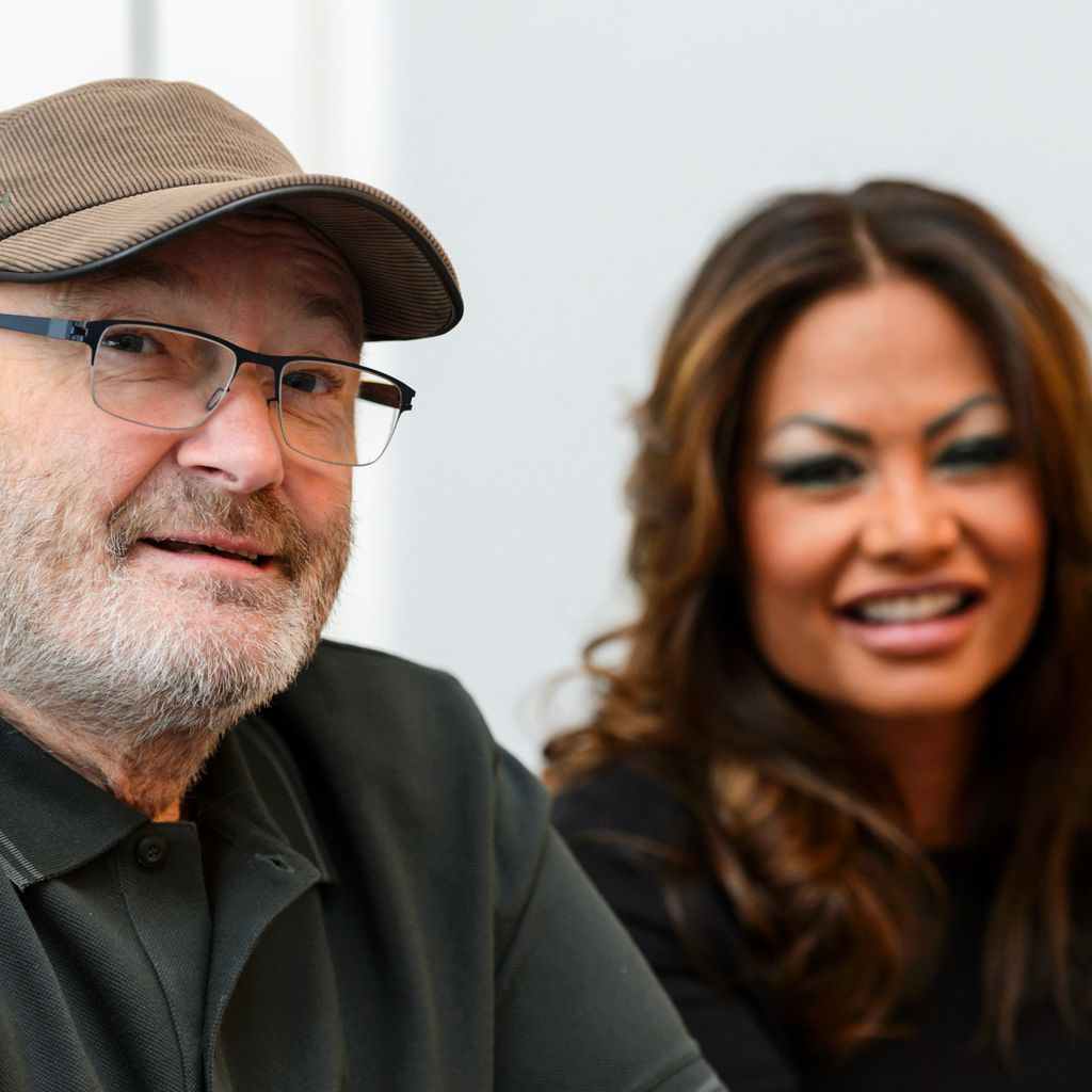 Phil Collins und seine Ex-Frau Orianne Cevey, 2016