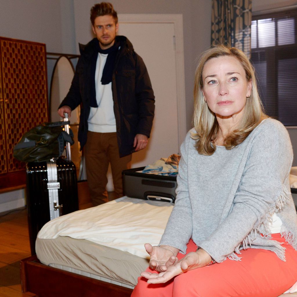 Philip (Jörn Schlönvoigt) und Patrizia (Birgit Würz)