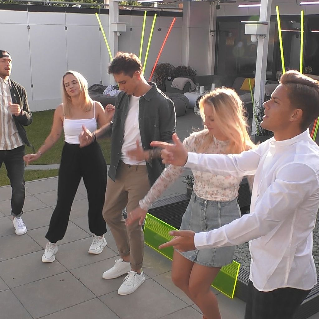 Philipp, Gina, Pat, Rebecca und Cedric