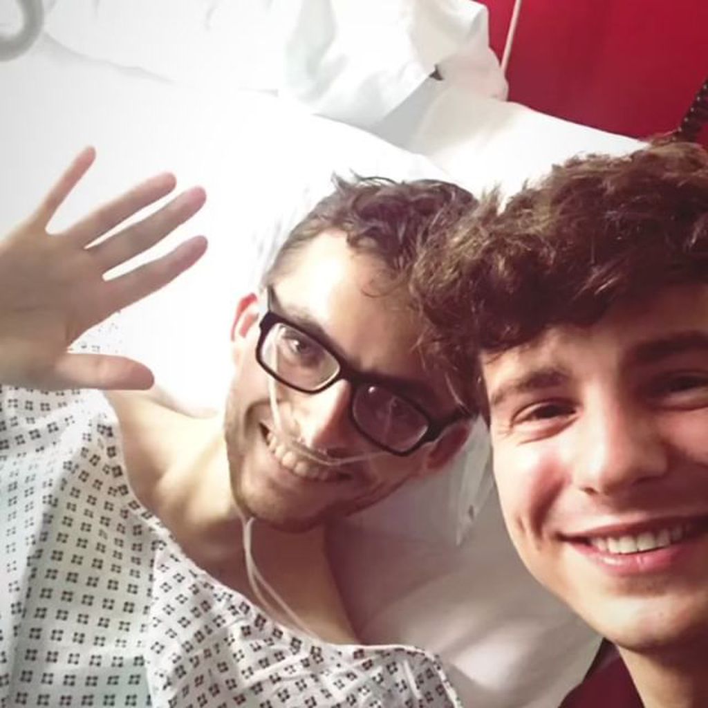 Philipp Mickenbecker und Alex von den O'Bros im Juni 2021