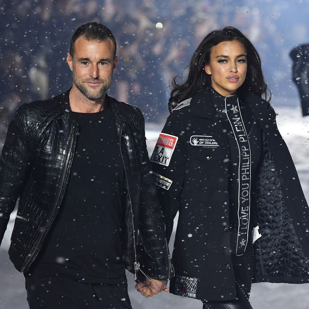 Philipp Plein und Irina Shayk auf der New York Fashion Week 2018