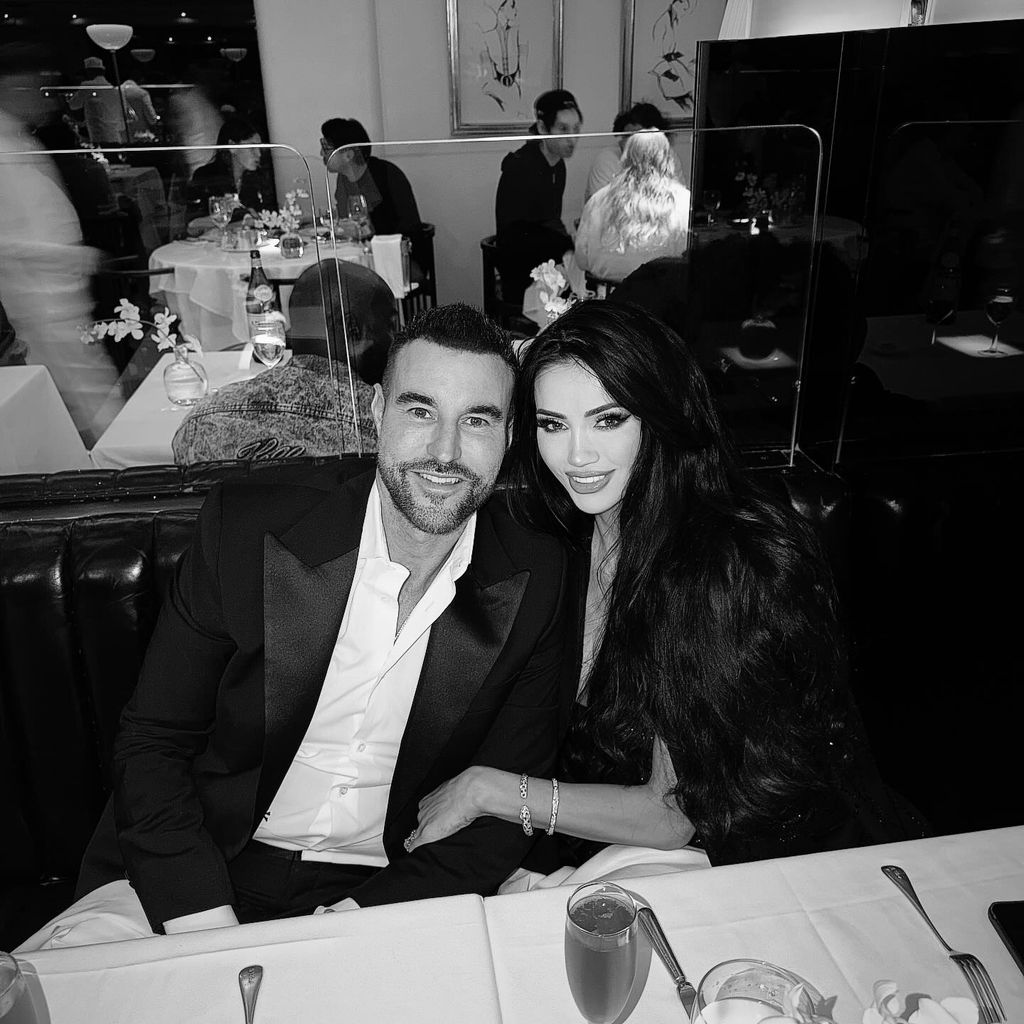 Designer Philipp Plein und seine Partnerin Andreea Sasu