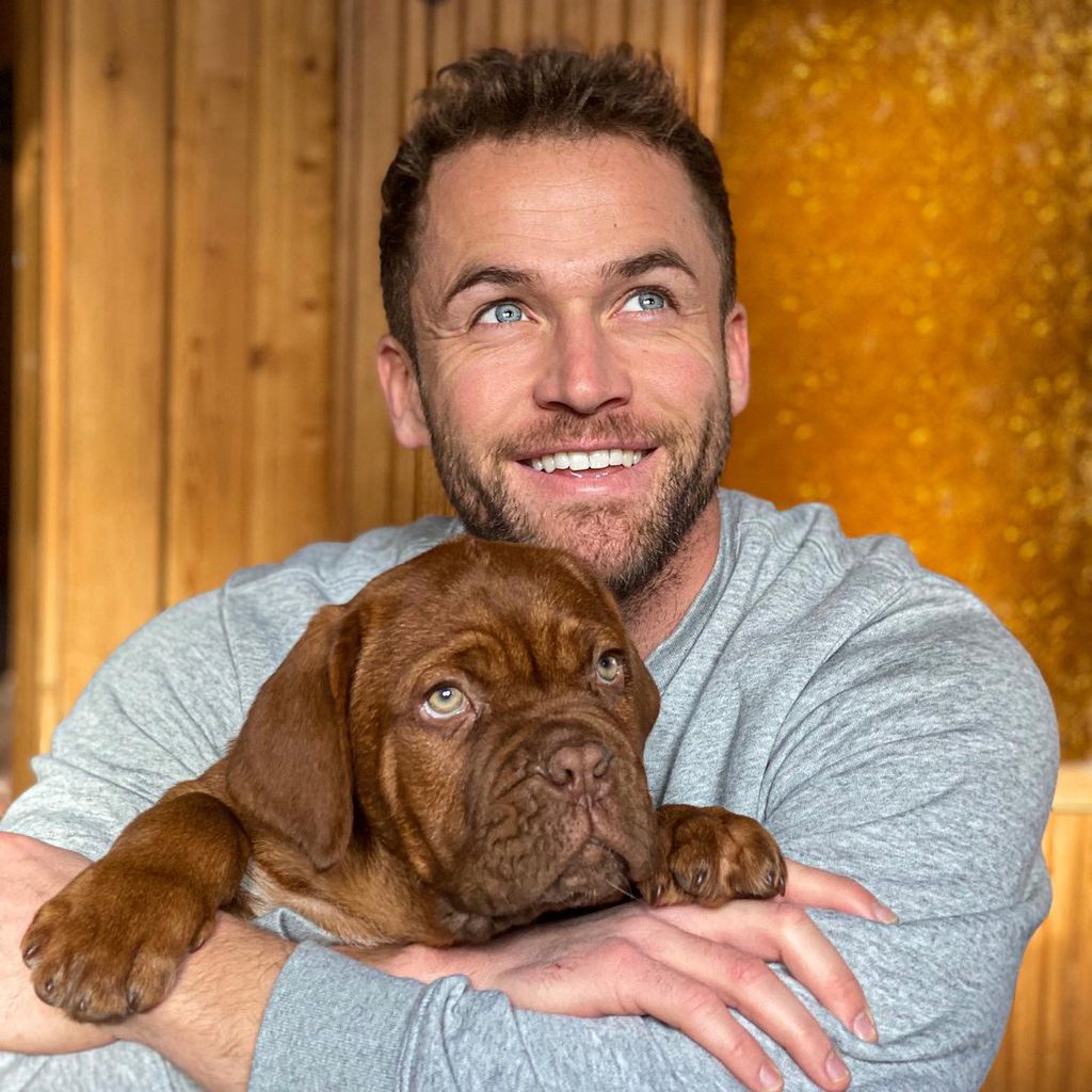 Philipp Stehler und sein Hund Willi