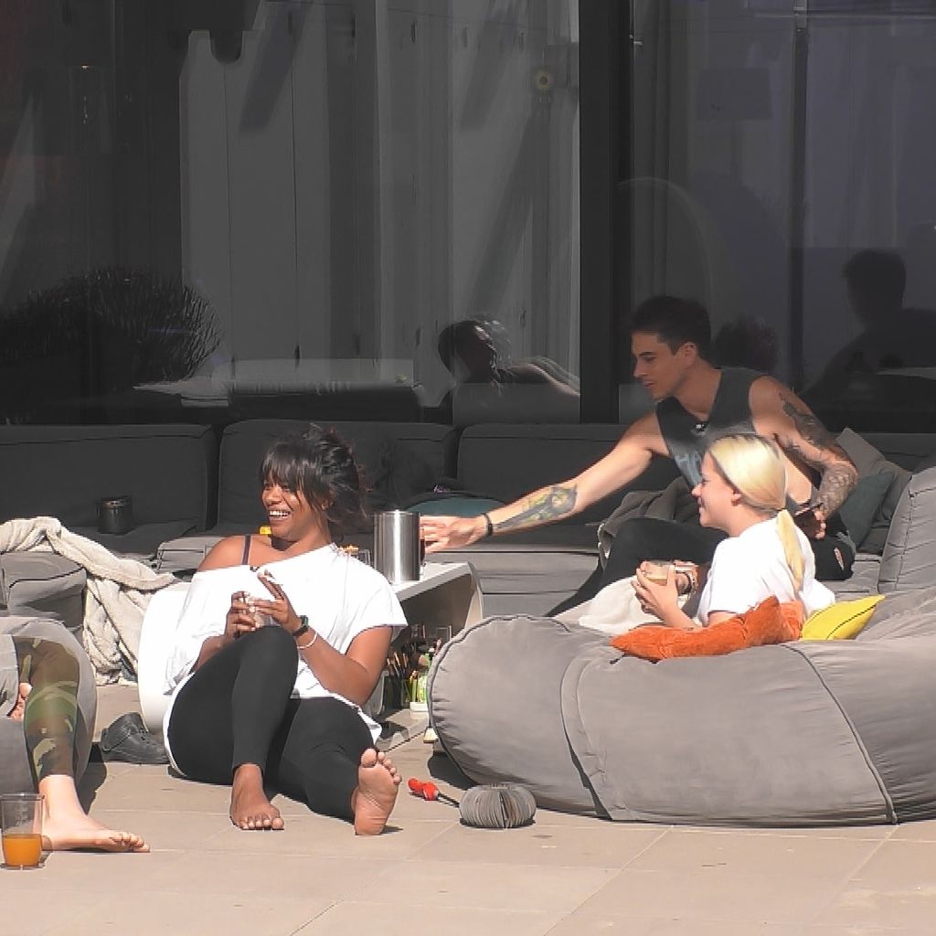 Philipp, Vanessa, Gina und Pat