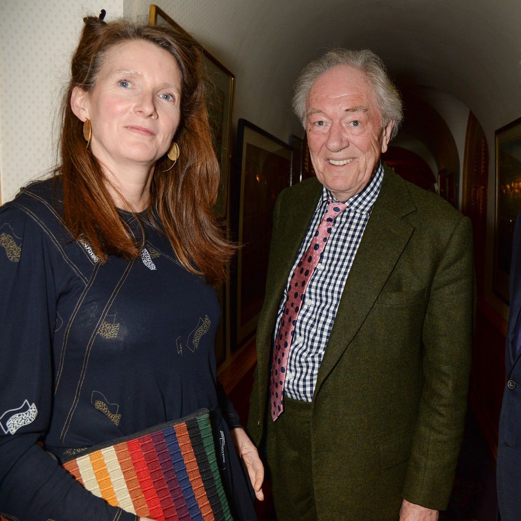 Philippa Hart und Michael Gambon, London