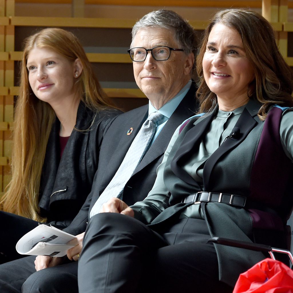 Phoebe Gates und ihre Eltern Microsoft-Gründer Bill Gates mit Ehefrau Melinda