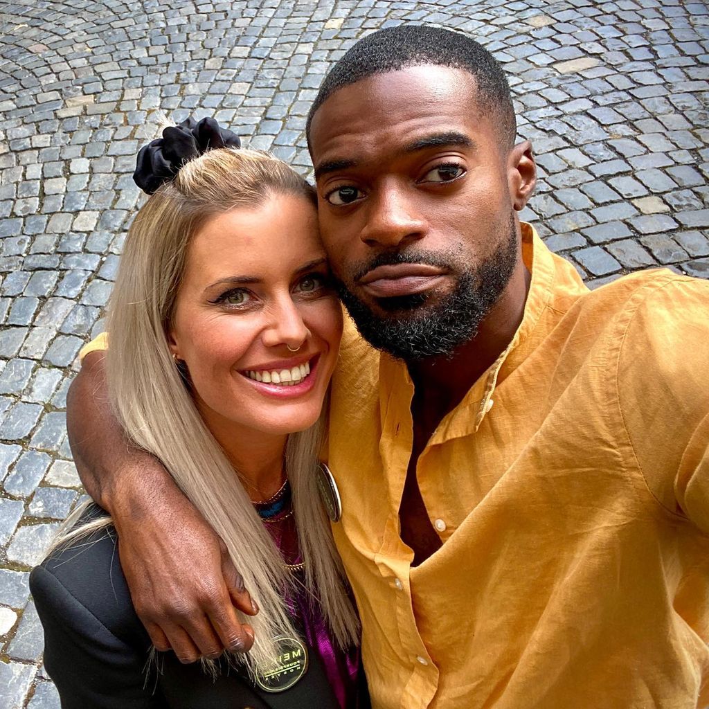 Pia Tillmann und Jossy Luzayadio