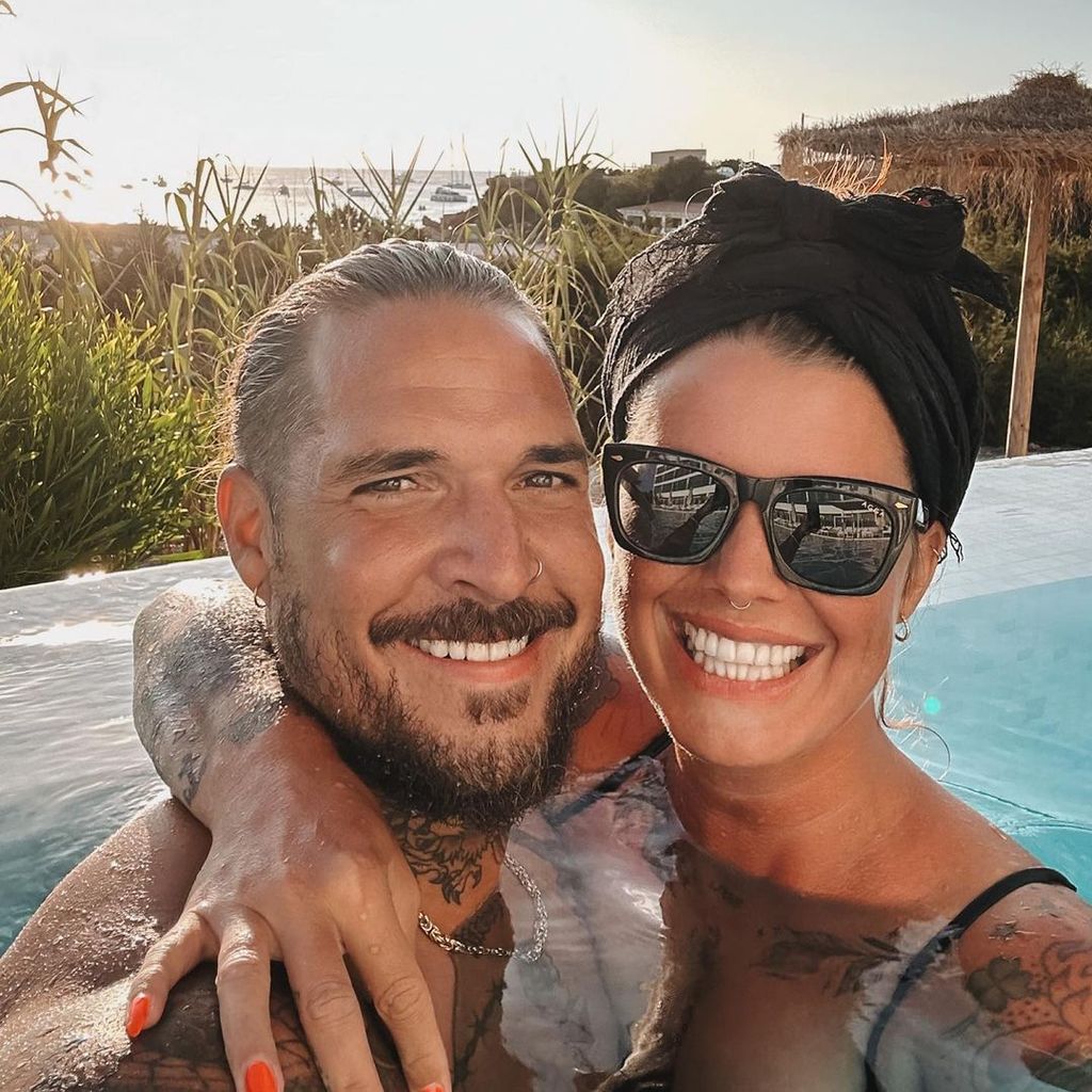 Pia Tillmann und Zico Banach im August 2023