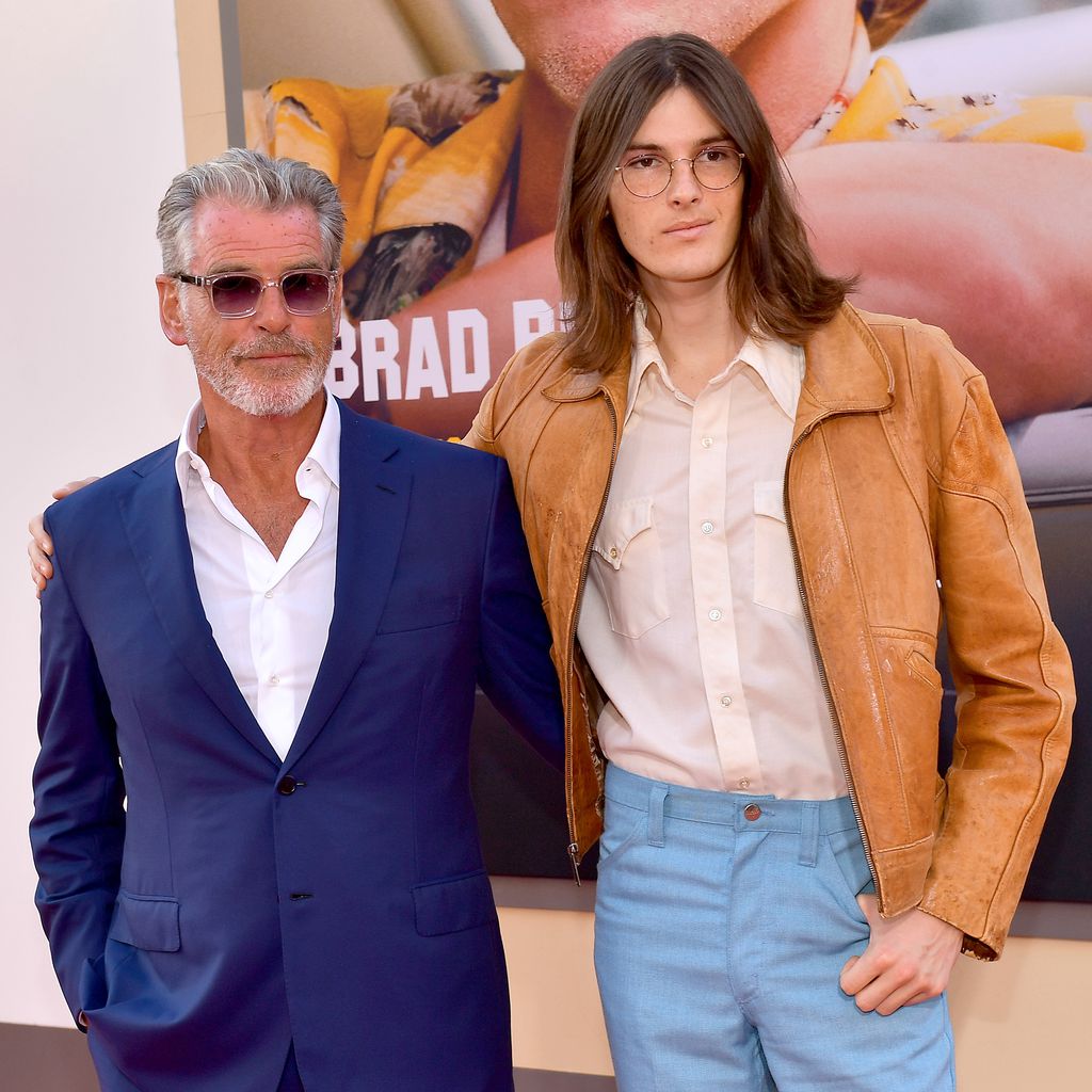 Pierce und Dylan Brosnan bei der Premiere von "Once Upon A Time... In Hollywood"