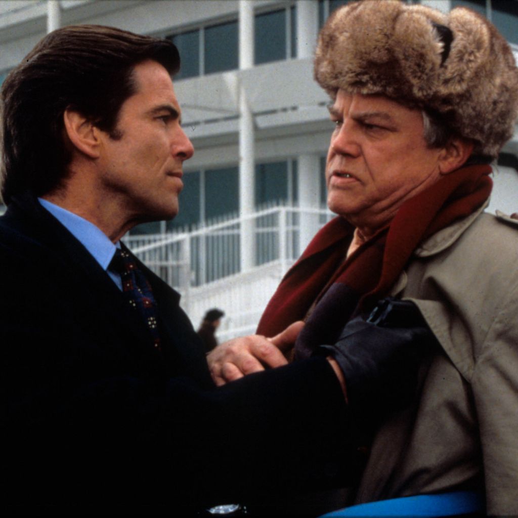 Pierce Brosnan und Joe Don Baker in "GoldenEye" 1995