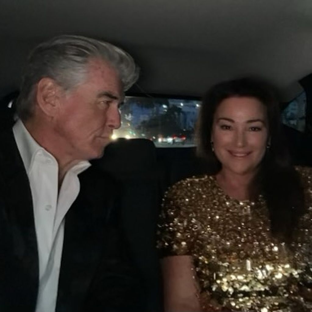 Pierce Brosnan und seine Frau Keely auf dem Weg zur Art Basel Miami