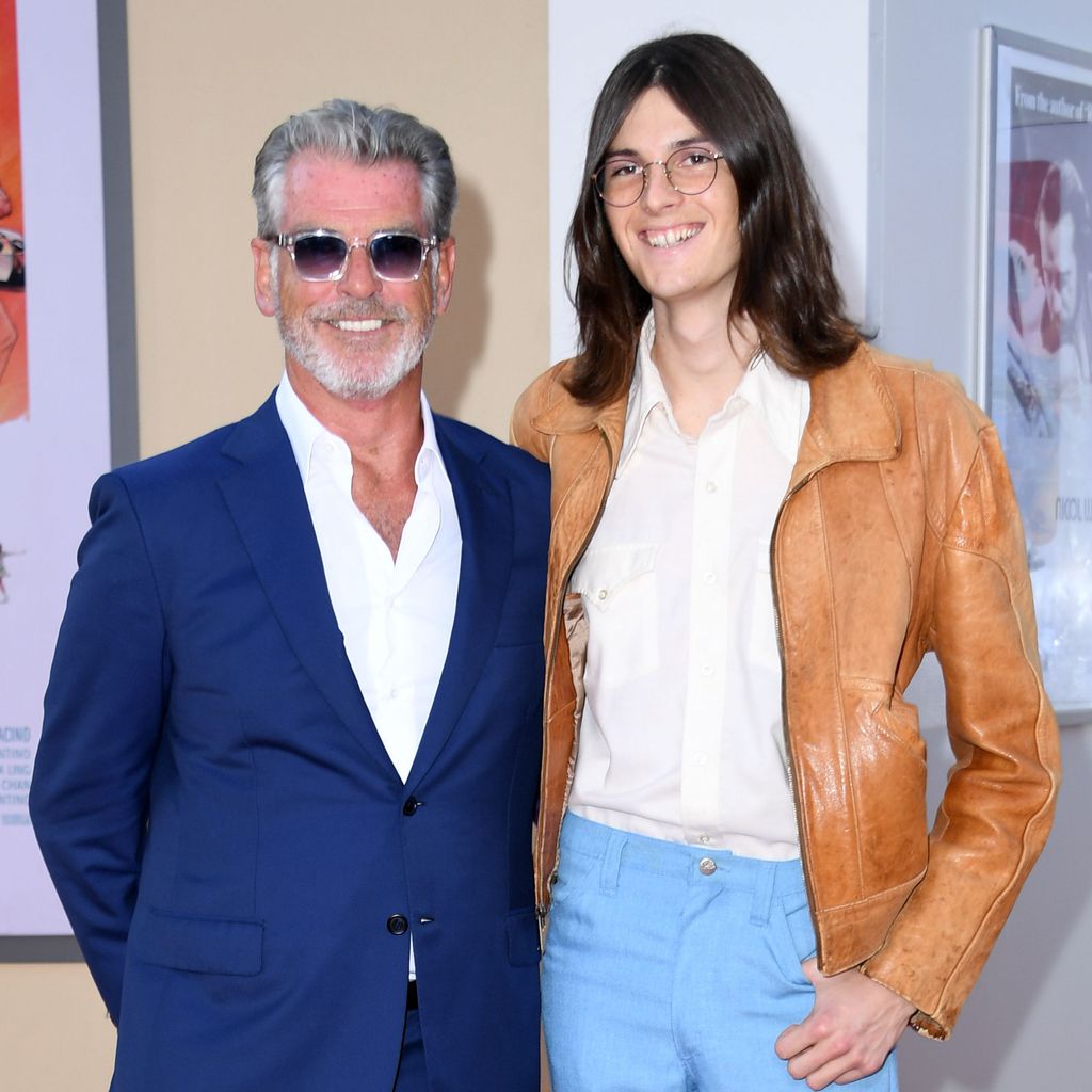 Pierce Brosnan mit seinem Sohn Dylan