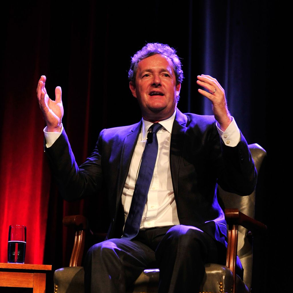 Moderator Piers Morgan