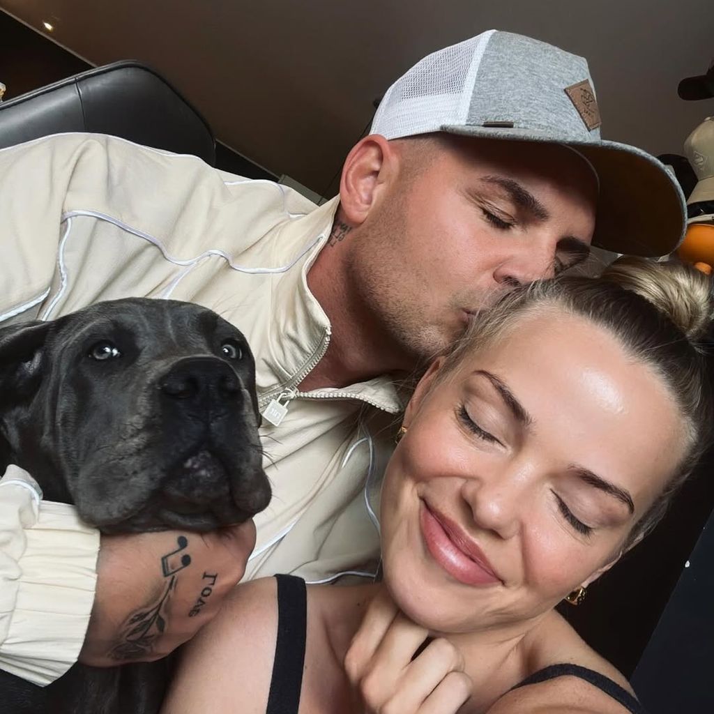 Pietro Lombardi mit Laura Maria Rypa und ihrem neuen Hund