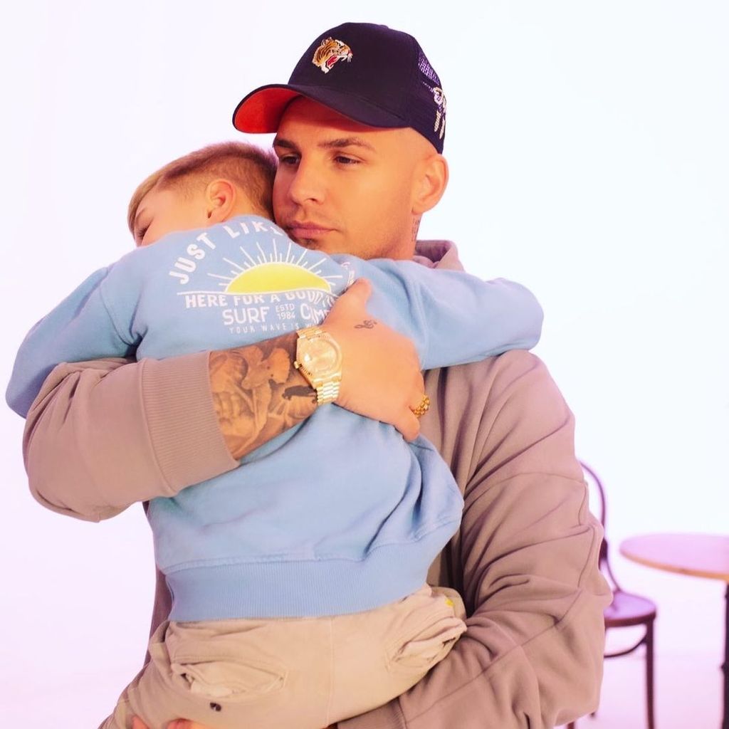 Pietro Lombardi mit seinem Sohn Alessio