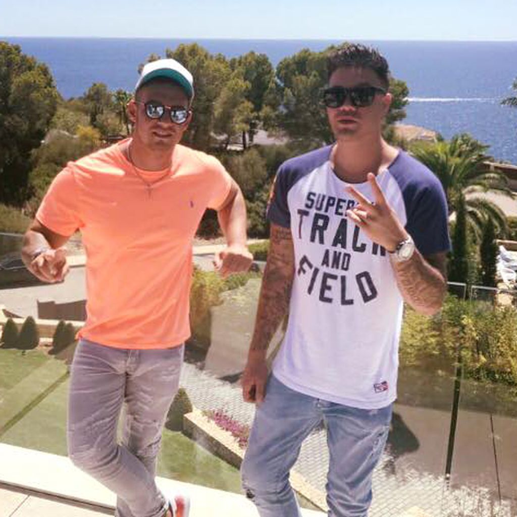 Pietro Lombardi und Kay One im August 2017
