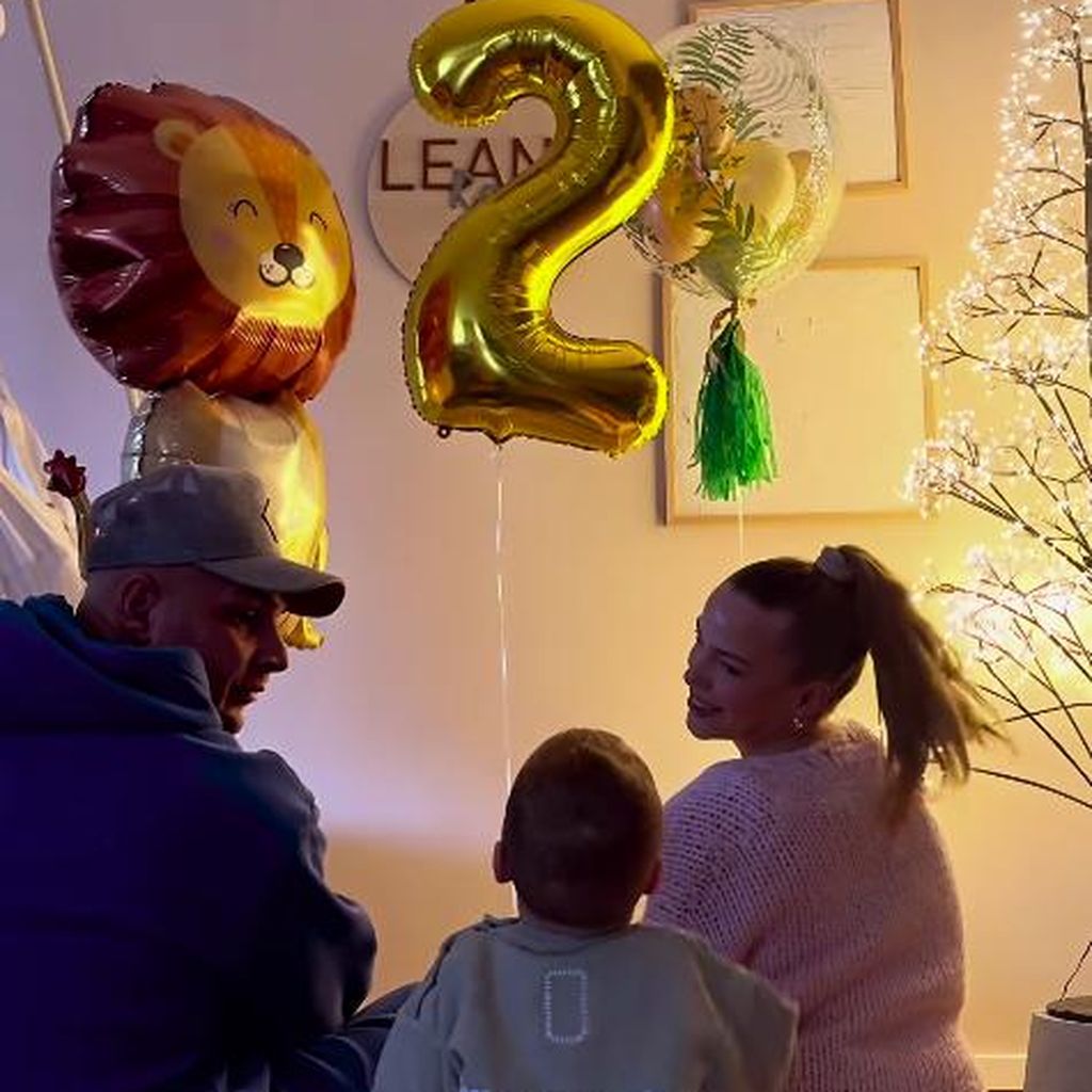 Pietro Lombardi und Laura Maria Rypa mit Sohn Leano, Januar 2025