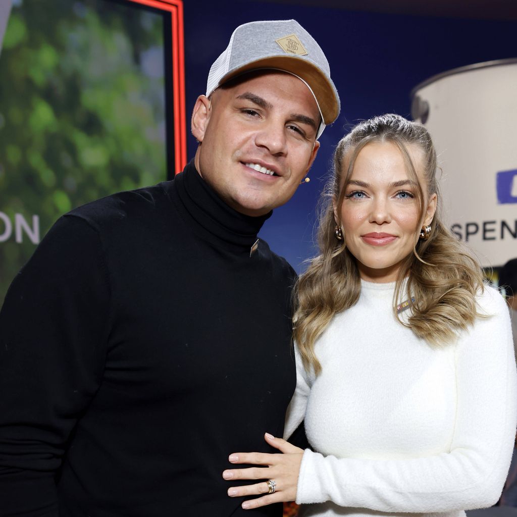 Pietro Lombardi und seine Verlobte Laura Maria Rypa, November 2023