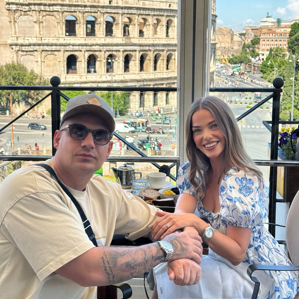 Pietro Lombardi und Laura Maria Rypa im Mai 2025 in Rom