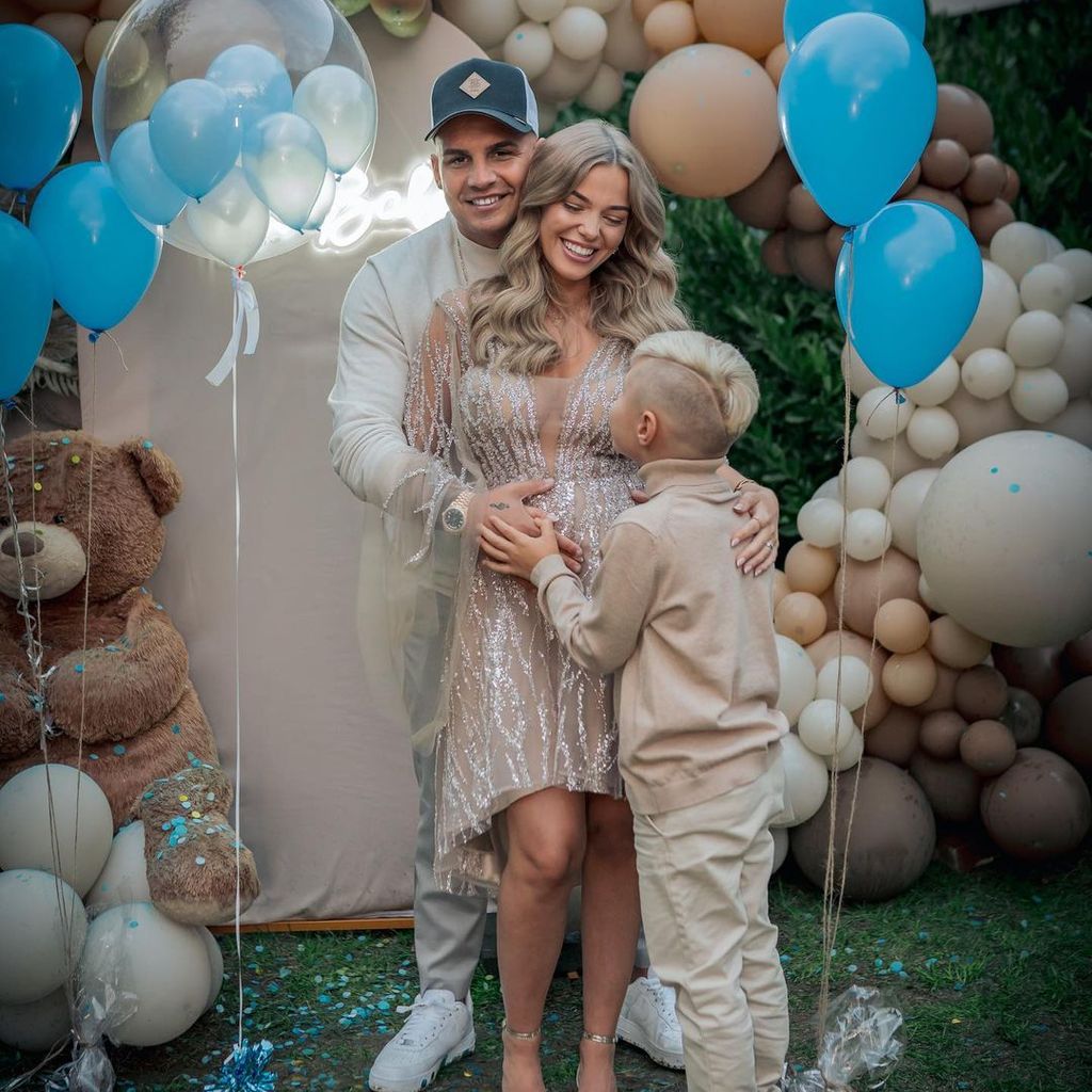 Pietro Lombardi und Laura Maria Rypa mit Alessio im September 2022