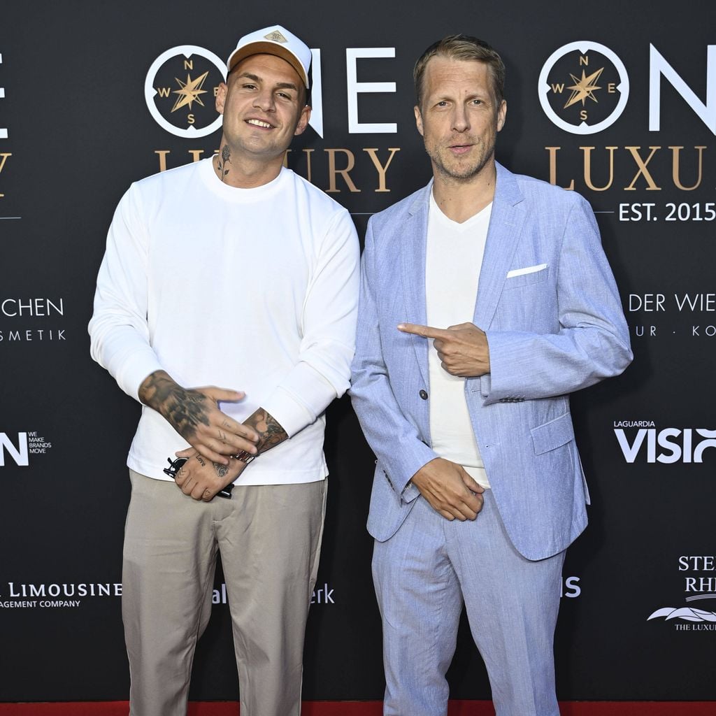 Pietro Lombardi und Oliver Pocher beim One Luxury Private Summer Gathering x Stella Rheni in Bonn