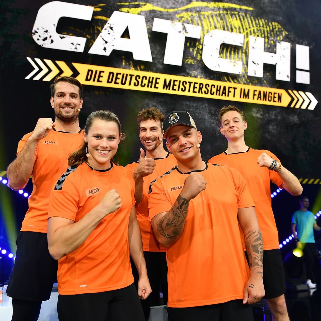 Pietro Lombardis Team bei "Catch!"