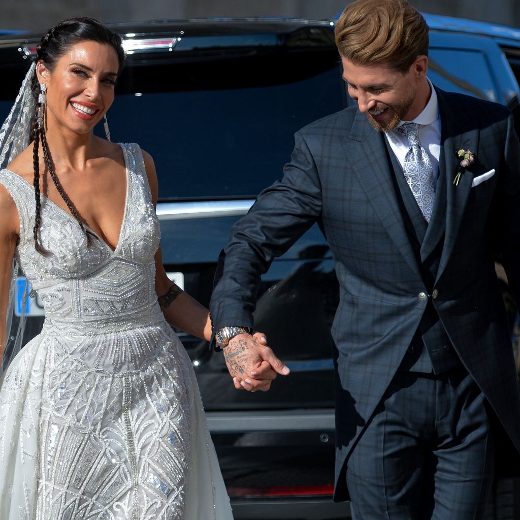 Pilar Rubio und Sergio Ramos bei ihrer Hochzeit 2019