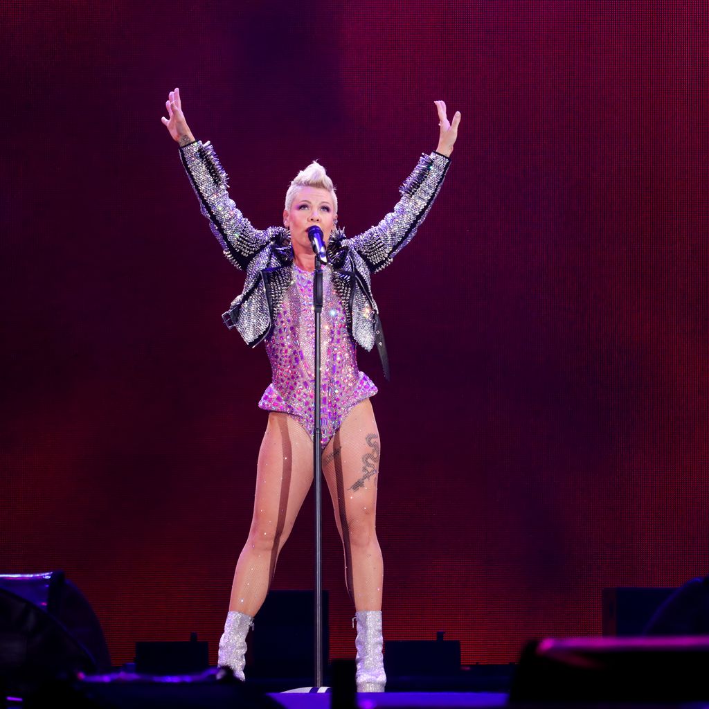 Pink bei einem Konzert in Atlanta, September 2023