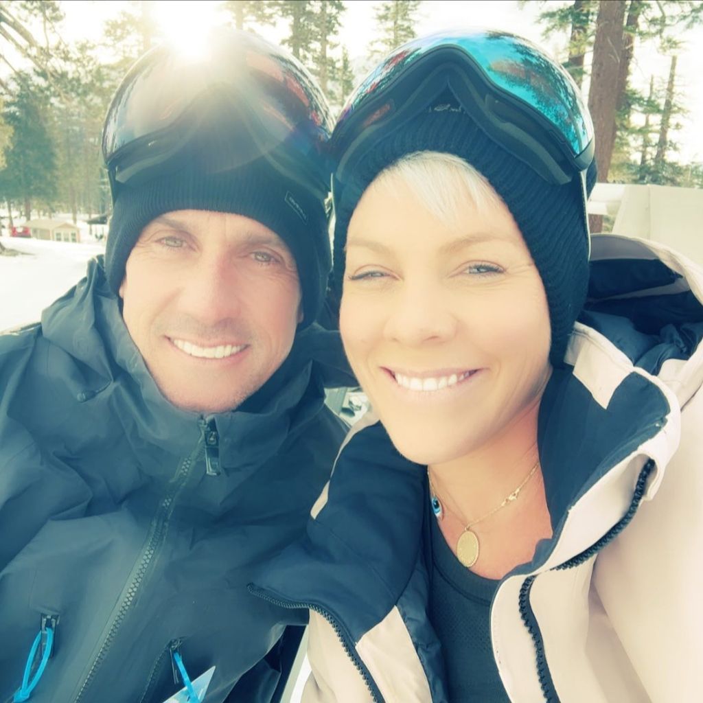 Pink und Carey Hart.