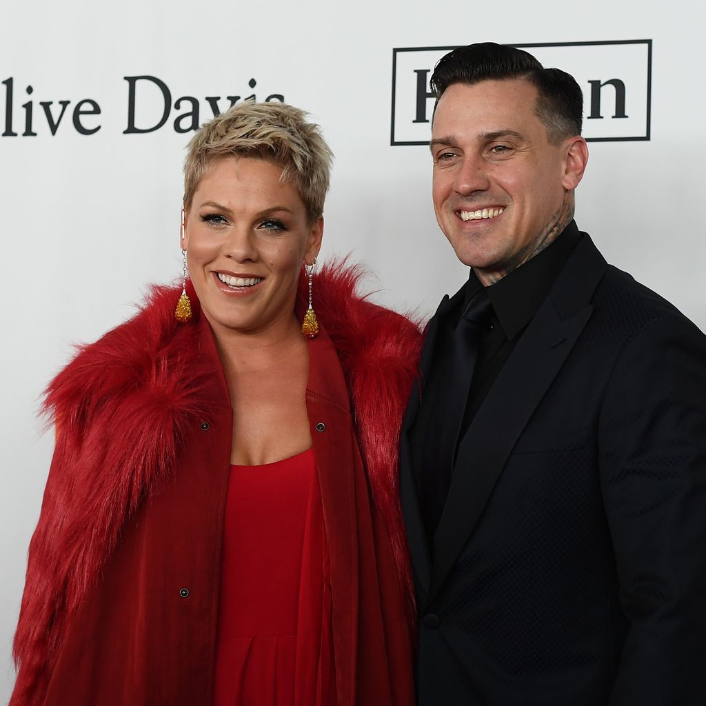 Pink und Ehemann Carey Hart im Januar 2018