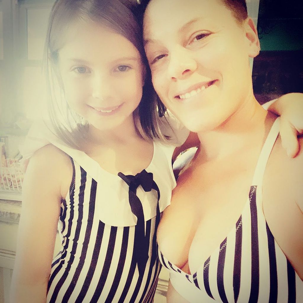 Pink und ihre Tochter Willow Sage Hart, 2020