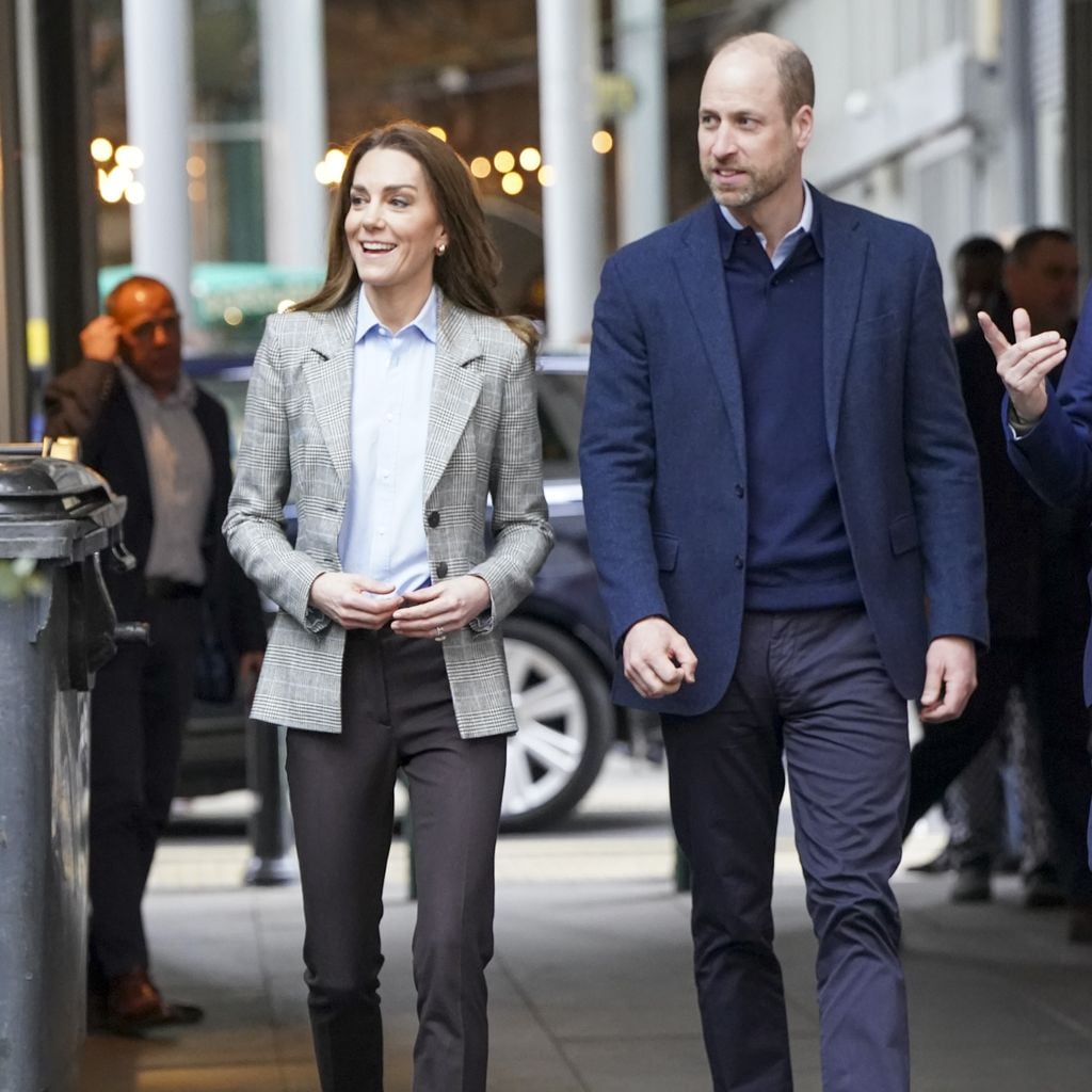 Pinzessin Kate und Prinz William am Borough Market in London
