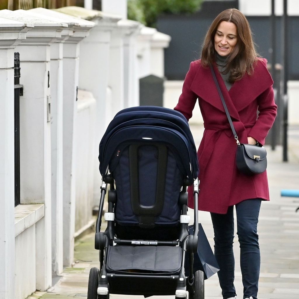Pippa Middleton bei einem Spaziergang in London im Dezember 2019