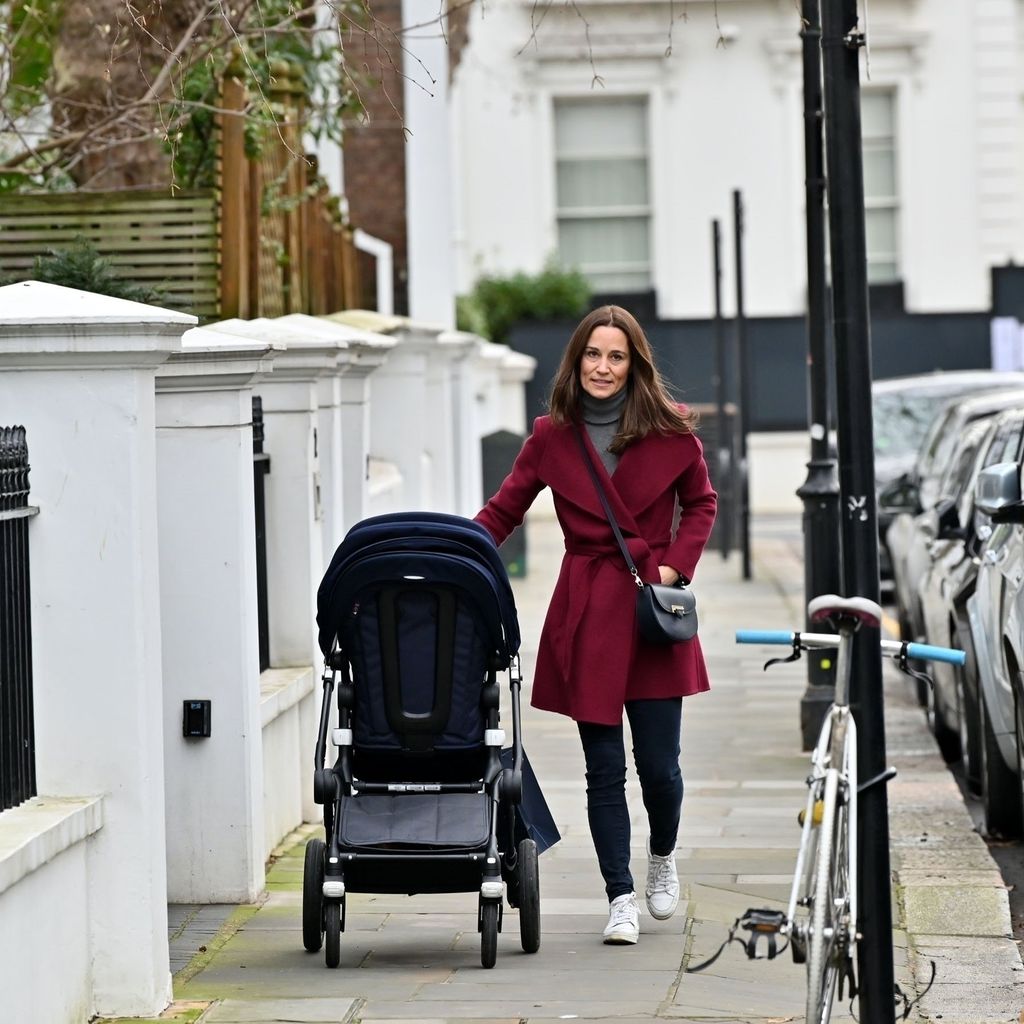 Pippa Middleton bei einem Spaziergang in London im Dezember 2019