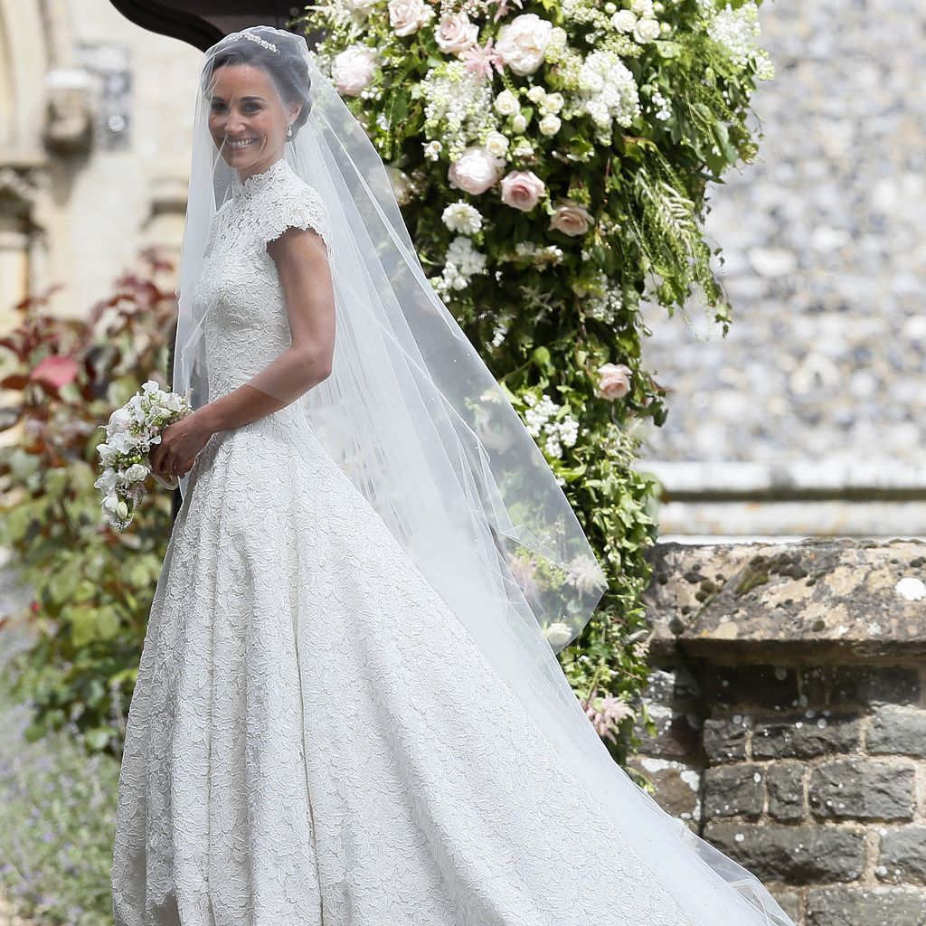 Pippa Middleton bei ihrer Hochzeit 2017