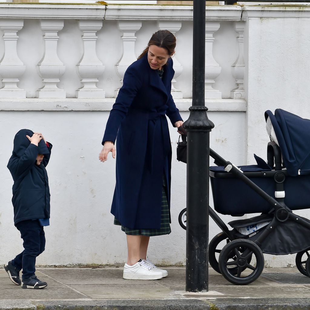 Pippa Middleton mit ihren beiden Kids