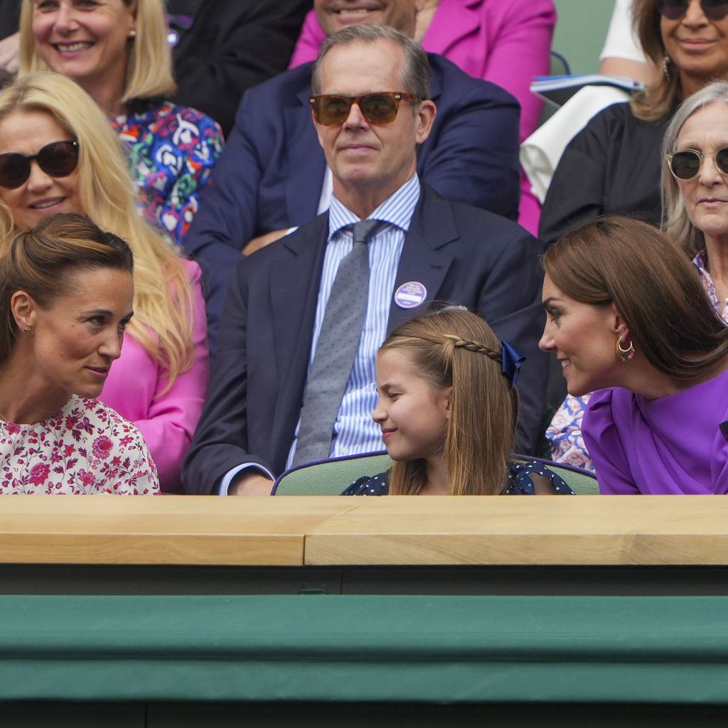 Pippa Middleton, Prinzessin Charlotte und Prinzessin Kate, Juli 2024