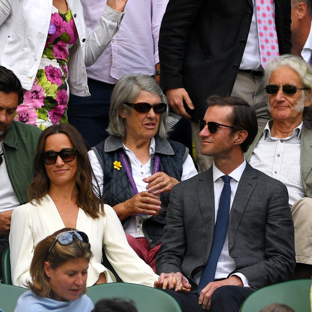 Pippa Middleton und James Matthews bei einem Wimbledon-Turnier