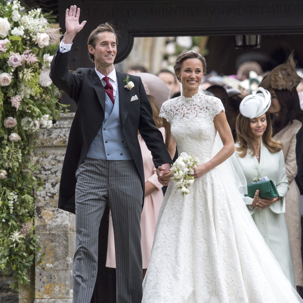 Pippa Middleton und James Matthews bei ihrer Hochzeit 2017