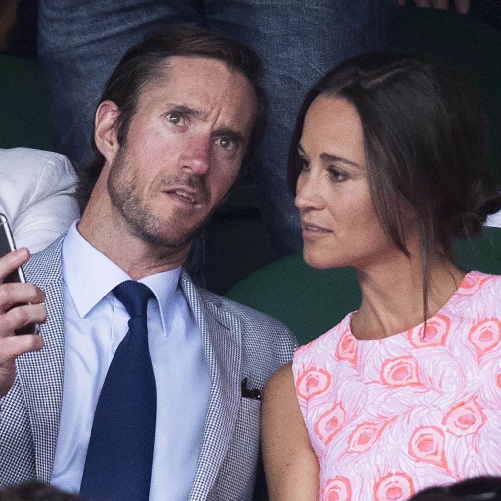 James Matthews und Pippa Middleton beim Wimbledon-Spiel
