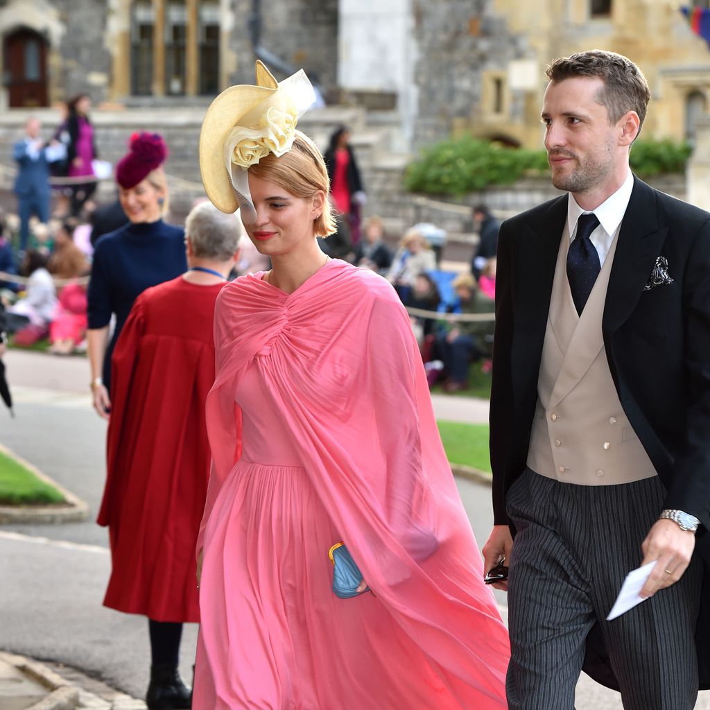 Pixie Geldof und ihr Mann George bei Prinzessin Eugenies Hochzeit