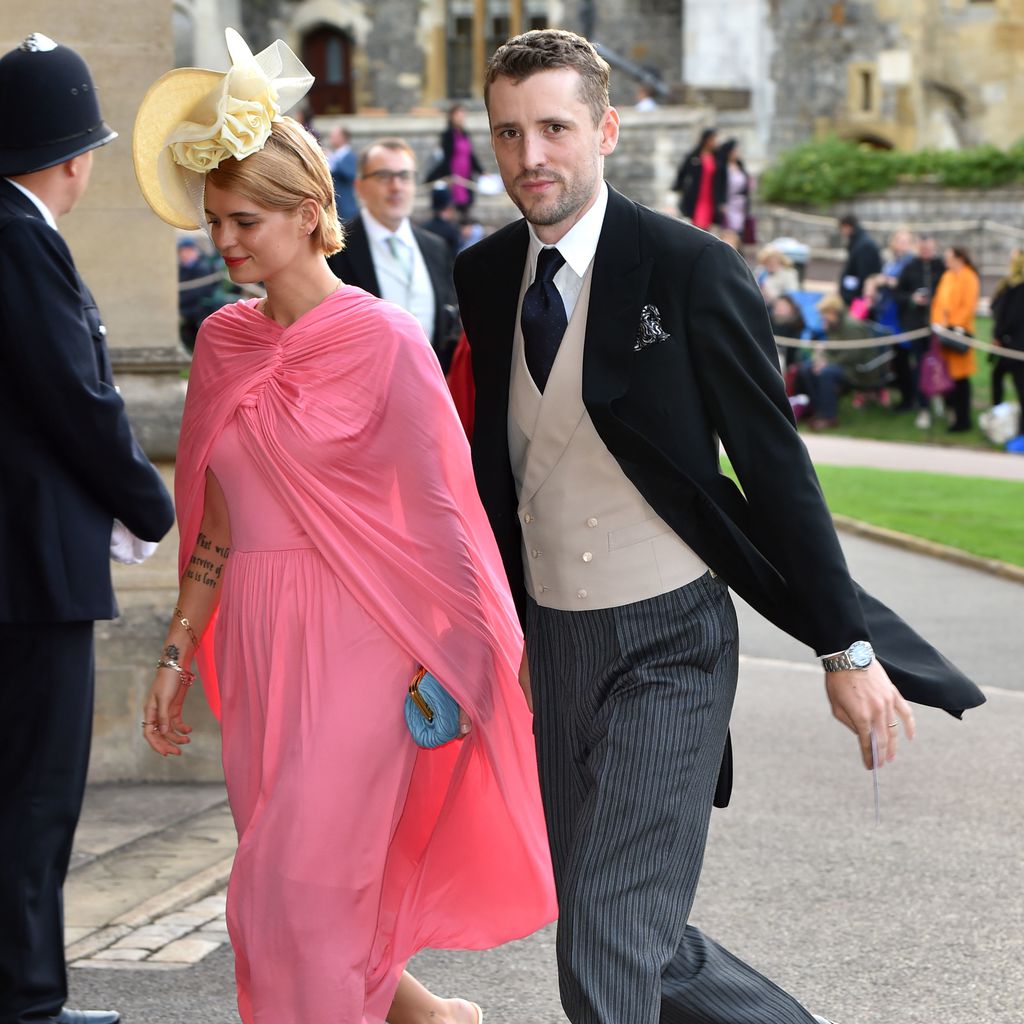 Pixie Geldof und ihr Mann George Barnett  im Oktober 2018