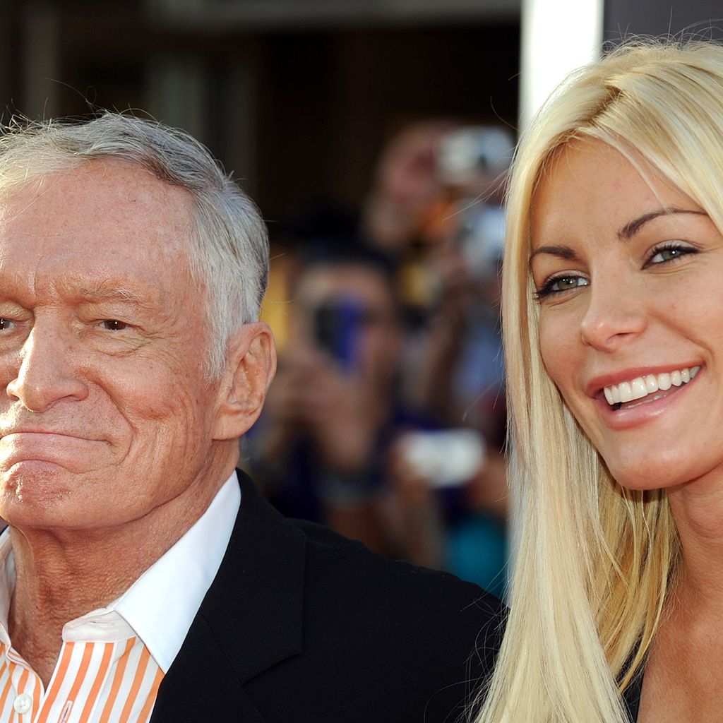 Playboy-Gründer Hugh Hefner und Crystal Harris