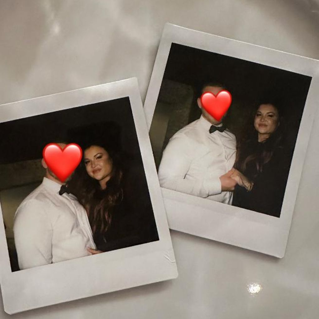 Polaroid-Bilder von Sophia Thiel und einem Mann, Mai 2025