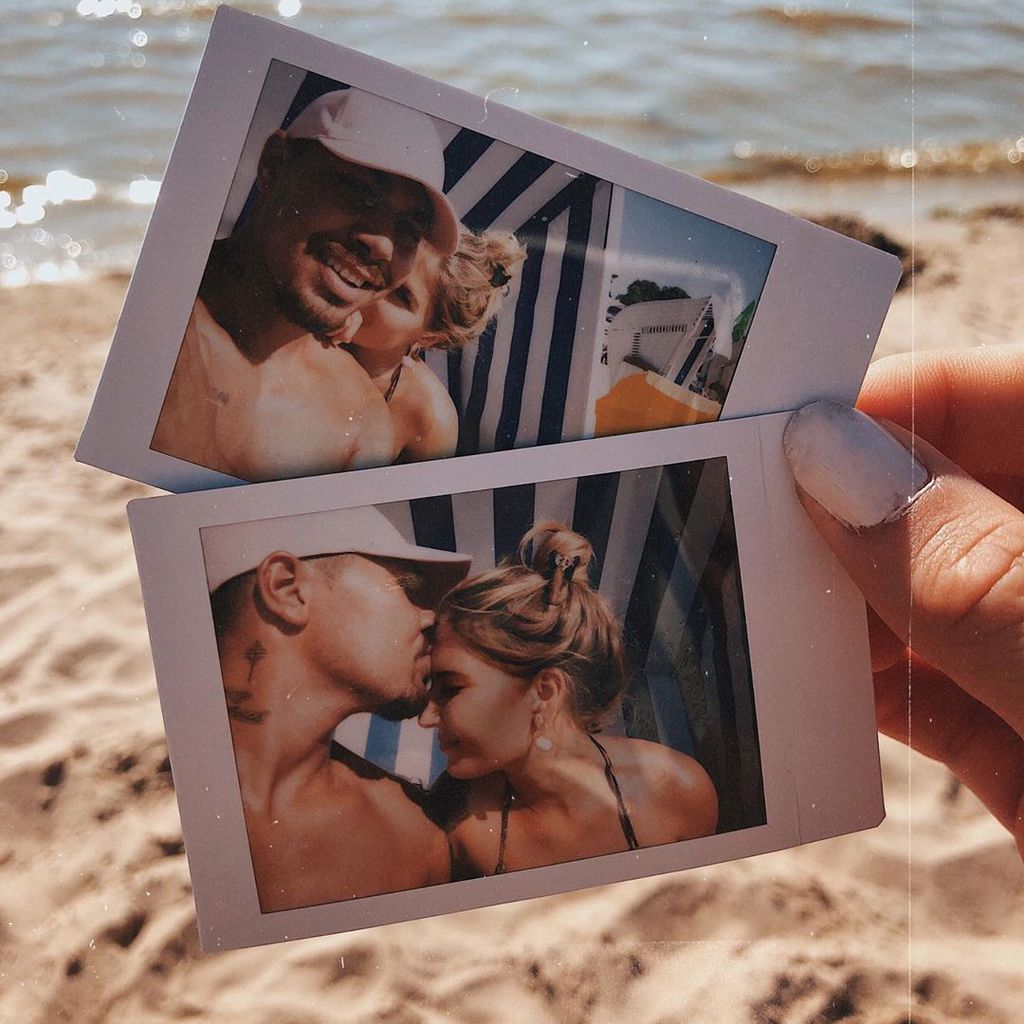 Polaroids von James Jennings und Laura Lucie