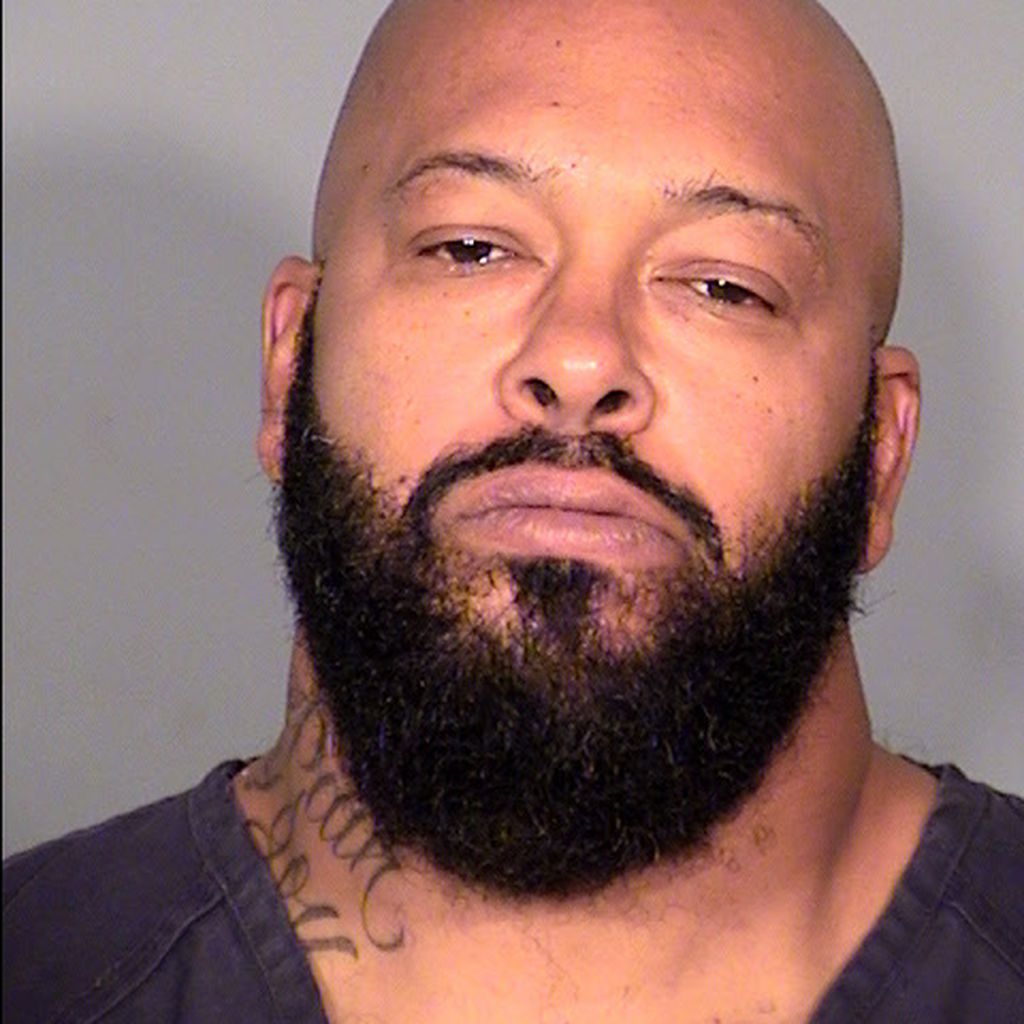 Polizeifoto von Suge Knight