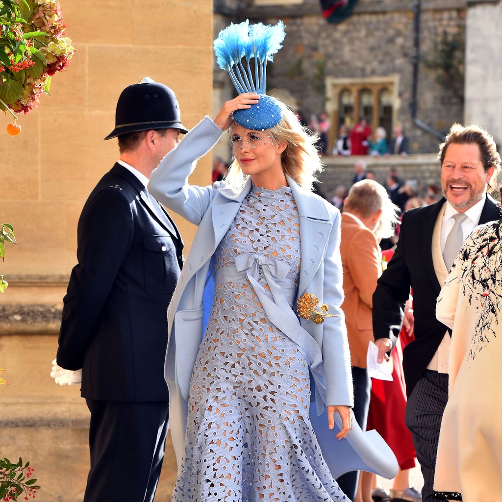 Poppy Delevingne bei der Hochzeit von Prinzessin Eugenie