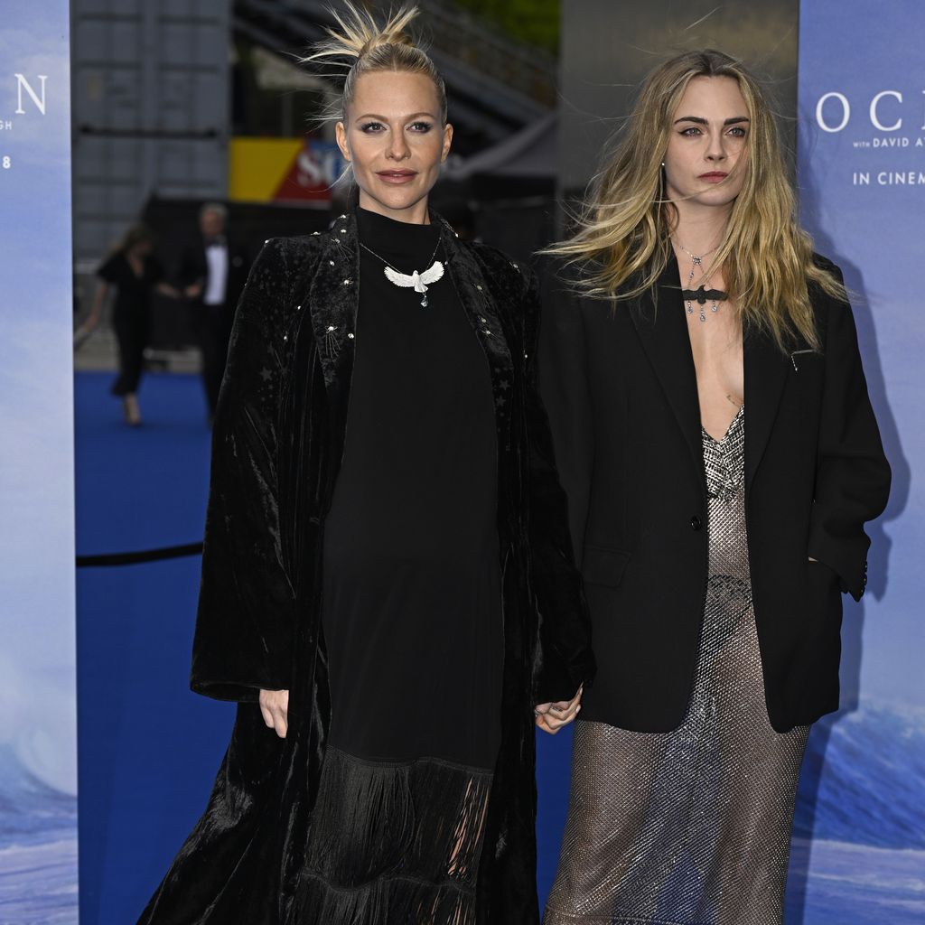 Poppy und Cara Delevingne bei der Premiere von "Ocean with David Attenborough", Mai 2025