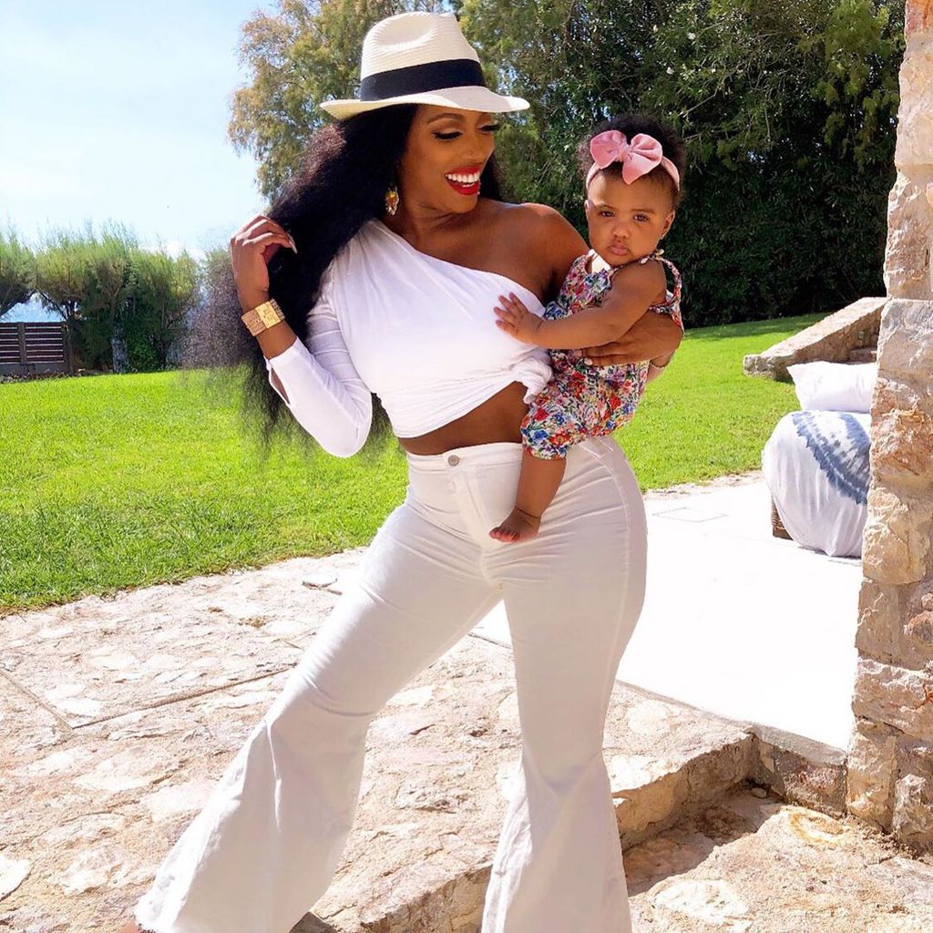 Porsha Williams und Tochter Pillar, März 2020